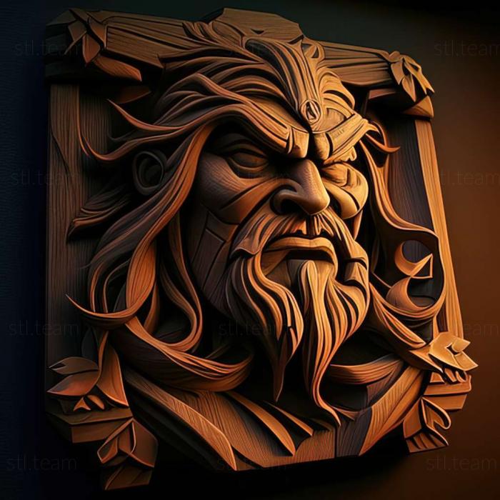 3D model Warcraft Adventures Lord of the Clans game (STL)